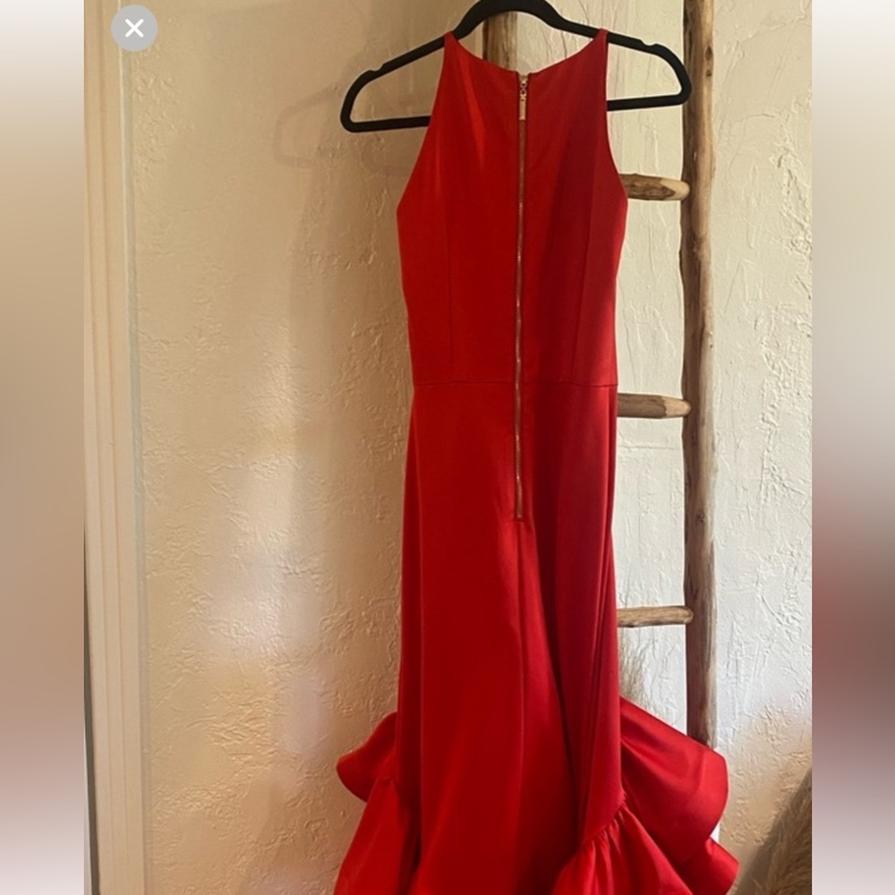 Bronx and Banco Frida Flame Gown XS - Picture 2 of 5